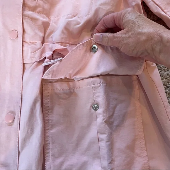 J Crew Perfect Lightweight Jacket Pink Blush Size Medium - Picture 6 of 14